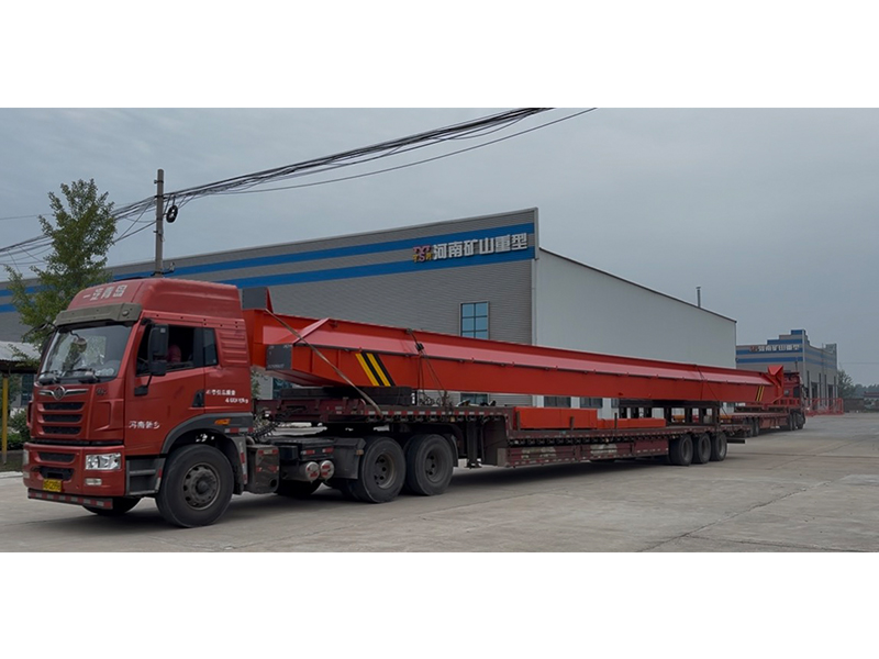 電動(dòng)單梁起重機(jī) LD5t-26.72m 制作完成 裝車(chē)發(fā)出