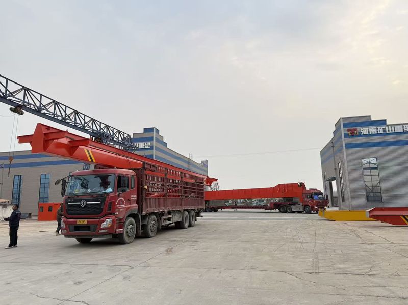 上包下花龍門 MHxh5t-20m 制作完成  裝車發(fā)出